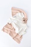 Body din bumbac organic Ecru BabyCosy (Marime: 9-12 luni)