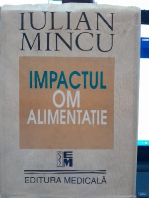 Impactul om alimentatie - Iulian Mincu foto