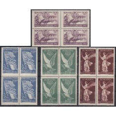 Romania 1947 - Pacea, serie neuzata de 4