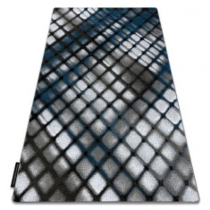 Covor INTERO REFLEX 3D leasă albastru, 120x170 cm