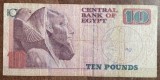 B11 6 - Bancnota foarte veche - Egipt - 10 lire / pounds - 2018