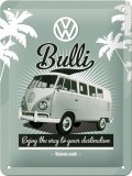 Placa metalica - VW Retro Bulli - 15x20 cm, Nostalgic Art Merchandising