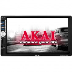 Media Player Auto Akai CA-2DIN7135S, Touchscreen 7", 4 x 50W, USB, SD, AUX