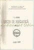 Lectii de Mecanica II - G.I. Bors, Facultatea de Matematica, Iasi 1987, 359 pagini