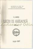 Cumpara ieftin Lectii de Mecanica II - G.I. Bors, Facultatea de Matematica, Iasi 1987, 359 pagini