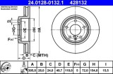 Disc frana ATE 24.0128-0132.1