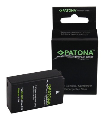 Acumulator /Baterie PATONA Premium pentru Nikon EN-EL20 1 A Blackmagic Pocket J1 J-1 J2 J3 S1 V3 V-3- 1270 foto