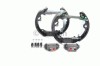 Set saboti frana FORD FOCUS (DAW, DBW) (1998 - 2007) BOSCH 0 204 114 643