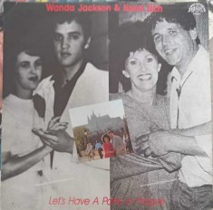 Disc vinil, LP. LET&amp;#039;S HAVE A PARTY IN PRAGUE-WANDA JACKSON SI KAREL ZICH-219569 foto