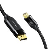 Mcdodo Cablu Mini Display Port 1.4 Dp 4K 165Hz Cablu La Monitor Hdr 2M