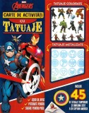 Marvel: Avengers. Carte de activitati cu tatuaje - Editura Litera