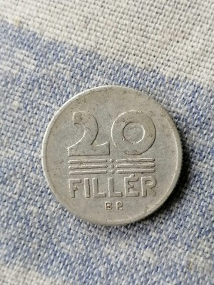 MONEDA - 20 FILLER 1971 - UNGARIA foto