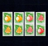 Chile 1989 - Crăciun, serie neuzata, perechi