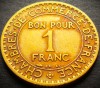 Moneda istorica (Bun pentru) 1 FRANC - FRANTA, anul 1923 * cod 4181, Europa