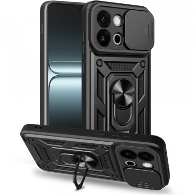 Husa pentru OnePlus 13T, Techsuit, CamShield, Neagra foto