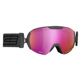 Ochelari Schi Femei Salice 604 DARWF Charcoal Purple, Lentila Dubla Anti-Aburire, IREX Cat 3, Protectie UV400