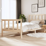 Cadru de pat, 100x200 cm, lemn masiv GartenMobel Dekor, vidaXL