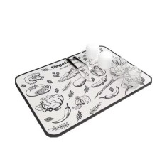 Covoras absorbant pentru bucatarie, anti alunecare, uscare rapida, 30x40 cm