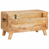 VidaXL Cutie de depozitare 70 x 35 x 40 cm Lemn masiv de mango