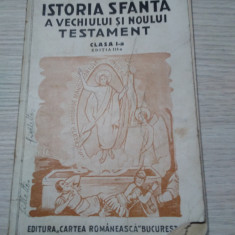ISTORIA SFANTA A VECHIULUI SI NOULUI TESTAMENT - P. Partenie - 1937, 142 p.