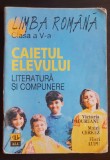 Limba Rom&acirc;nă. Caietul elevului. Gramatică și comunicare. Clasa a V-a - Pădureanu, 1998, All, Clasa 5