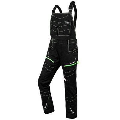 Pantaloni cu pieptar de lucru Premium PRO nr. XL/54 NEO TOOLS 81-249-XL HardWork ToolsRange foto