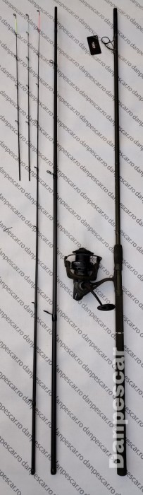 SET FEEDER PROFL Lanseta feeder Veteran Distance 3.90m +Mulinetă Flx 7000 Ultra Cast