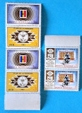 TIMBRE ROMANIA LP1082+1082a/1983 Ziua marcii postale -Serie &icirc;n pereche -MNH, Nestampilat