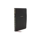 Nkjv, Thinline Bible, Giant Print, Leathersoft, Black, Red Letter Edition, Comfort Print: Holy Bible, New King James Version