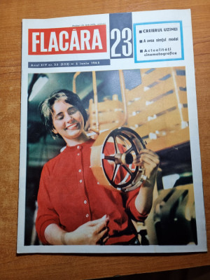 flacara 5 iunie 1965-orasul falticeni,padurea spanzuratilor premiu la cannes foto