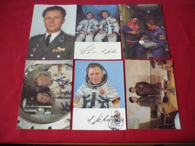 CARTI POSTALE NECIRCULATE, COSMONAUTI, ASTRONAUTICA foto