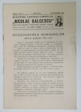 BULETINUL LICEULUI COMERCIAL &#039; NICOLAE BALCESCU &#039; , BUCURESTI , NR.6 , 1940