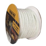 Snur de etansare pentru soba si semineu Strend Pro, 6x6 mm, 105 m, alb