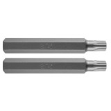 Set 2 biti Torx T45 x 75 mm din otel S2, NEO Tools