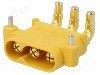 Conector alimentare DC, 500V, 3 pini, seria MR30, {{Dimensiune pin}}. AMASS - MR30PW-M