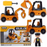 Jucării educative set de construcție vehicule de construcție pentru dezasamblare