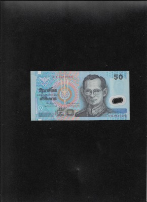 Thailanda 50 baht 1997 seria0810152 polymer foto