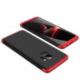 Husa Samsung Galaxy S9 Plus GKK 360 Negru/Rosu Slim Protectie Integrala