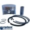 Piston Aprilia Scarabeo 4T 100cc - Piaggio Fly - Zip 4T 100cc D50.40 bolt 13 - (+0.40)