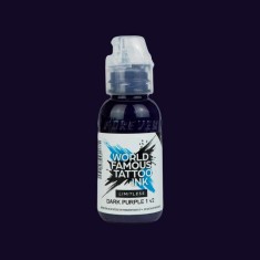 Tusuri Tatuaje - Culori WORLD FAMOUS 30 ml - Dark Purple 1