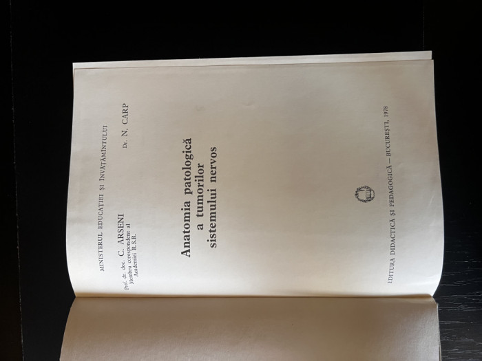 Anatomia patologica a tumorilor sistemului nervos - Constantin Arseni