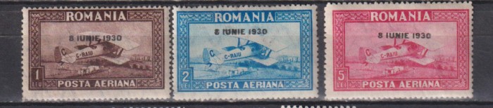 POSTA AERIANA C RAIU FILIGRAN ORIZONTAL 1930 LP 84a MNH