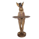 Cumpara ieftin Figurina Iepuras Paste Baietel polirasina multicolora 19x15x52 cm