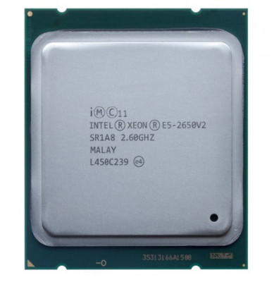 Procesor server Intel Xeon Eight Core E5-2650 v2 2.6GHz LGA 2011 SR1A8 foto