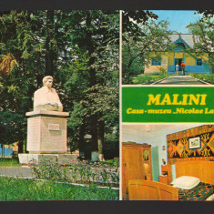 CPIB 21425 - CARTE POSTALA - MALINI. CASA MUZEU "NICOLAE LABIS", JUD. SUCEAVA