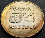 Cumpara ieftin Moneda 25 ESCUDOS - PORTUGALIA, anul 1985 *cod 1290 = patina frumoasa, Europa