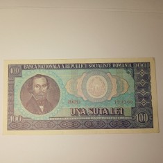 Di.117. Bancnota 100 lei 1966 necirculata