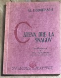 F.1 Carte C&acirc;teva ore la Snagov - Al. I. Odobescu - Ed. Tipografiile Rom&acirc;ne Unite, Ediție Al. Iordan, Bon de Premiu Inclus, Rară
