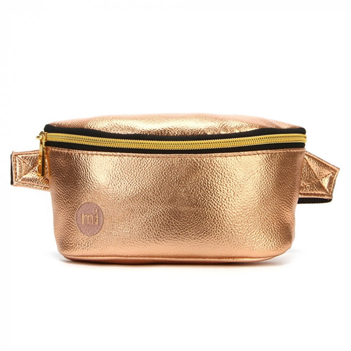 Borseta Mi-Pac Bum Bag Metallic Rose Gold - Cod 10681