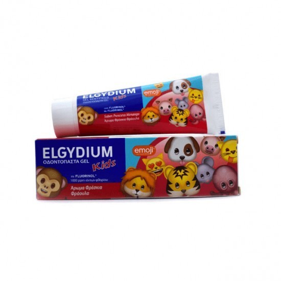 Pastă de dinți Elgydium Kids Emoji 3-6 ani 50 ml
